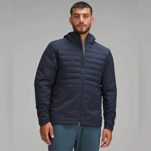 LULULEMON ATHLETICA Down For It All Monogrammed Hoodie in‎ True Navy - Picture 1 of 16